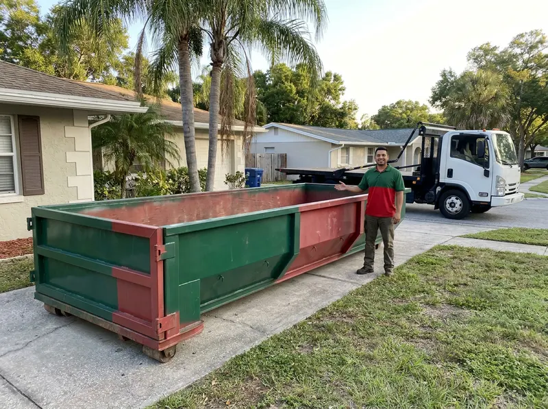 10-Yard Dumpster Rental in Tampa, FL