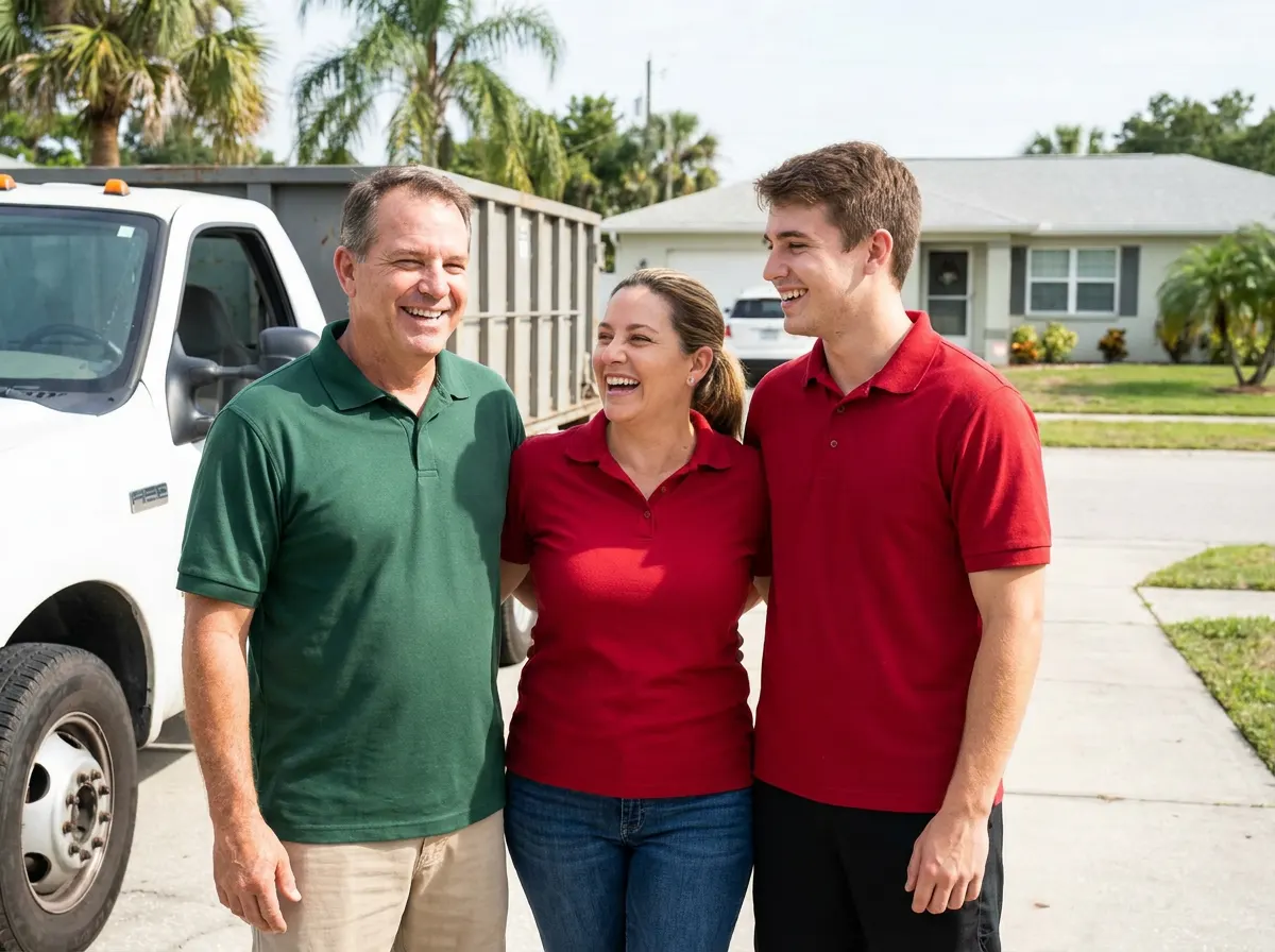 Clydesdale Dumpster Rental dumpster rental team in Tampa, FL